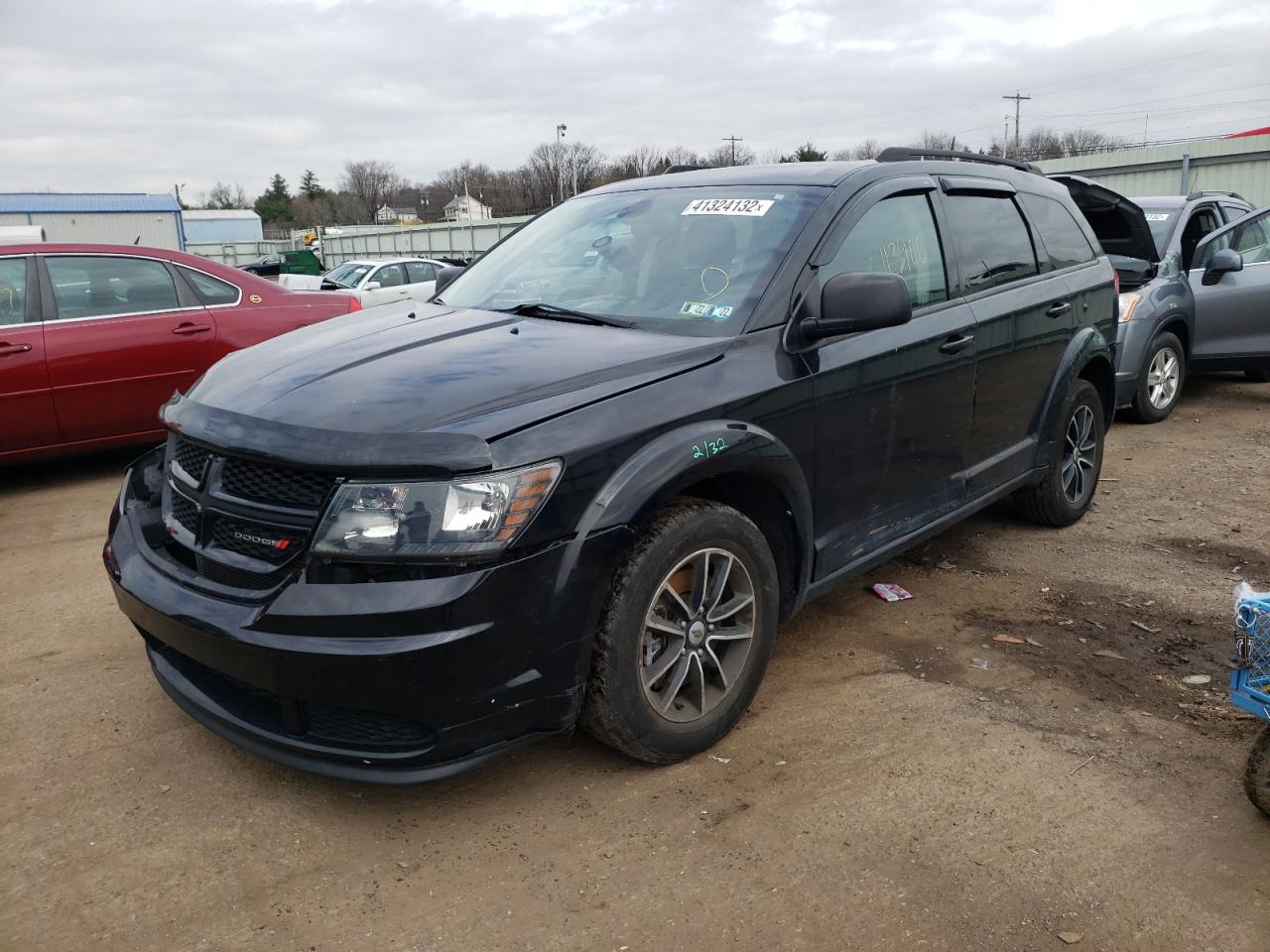 Photo 2 from auction – 2018 DODGE JOURNEY SE with VIN 3C4PDCAB6JT474558