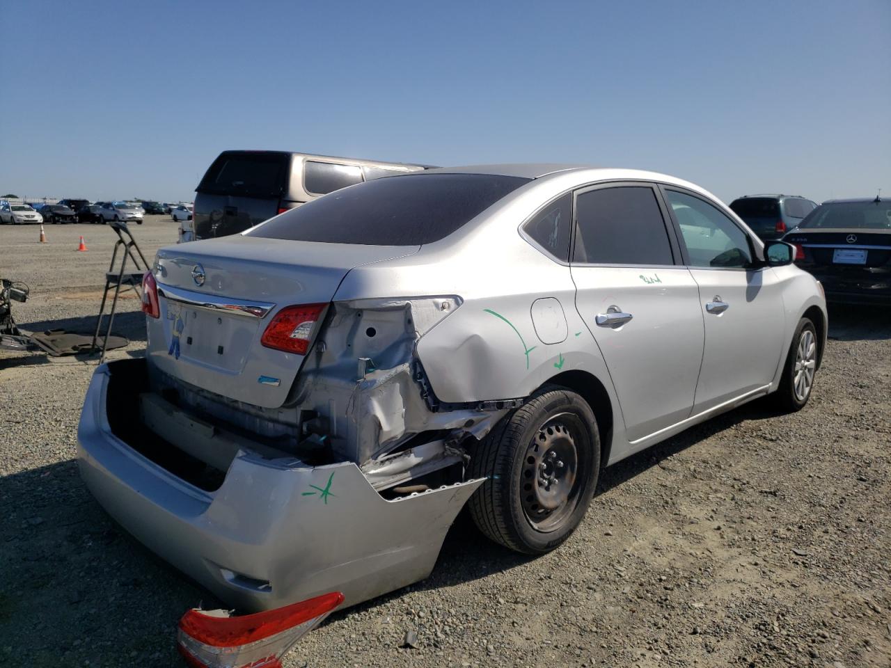 Photo 4 from auction – 2014 NISSAN SENTRA S with VIN 3N1AB7AP4EY214816