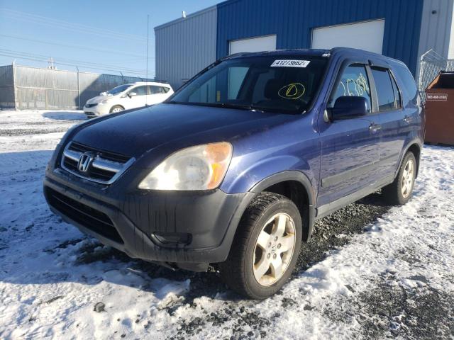 Photo 2 from auction – 2003 HONDA CR-V EX with VIN JHLRD77893C800558