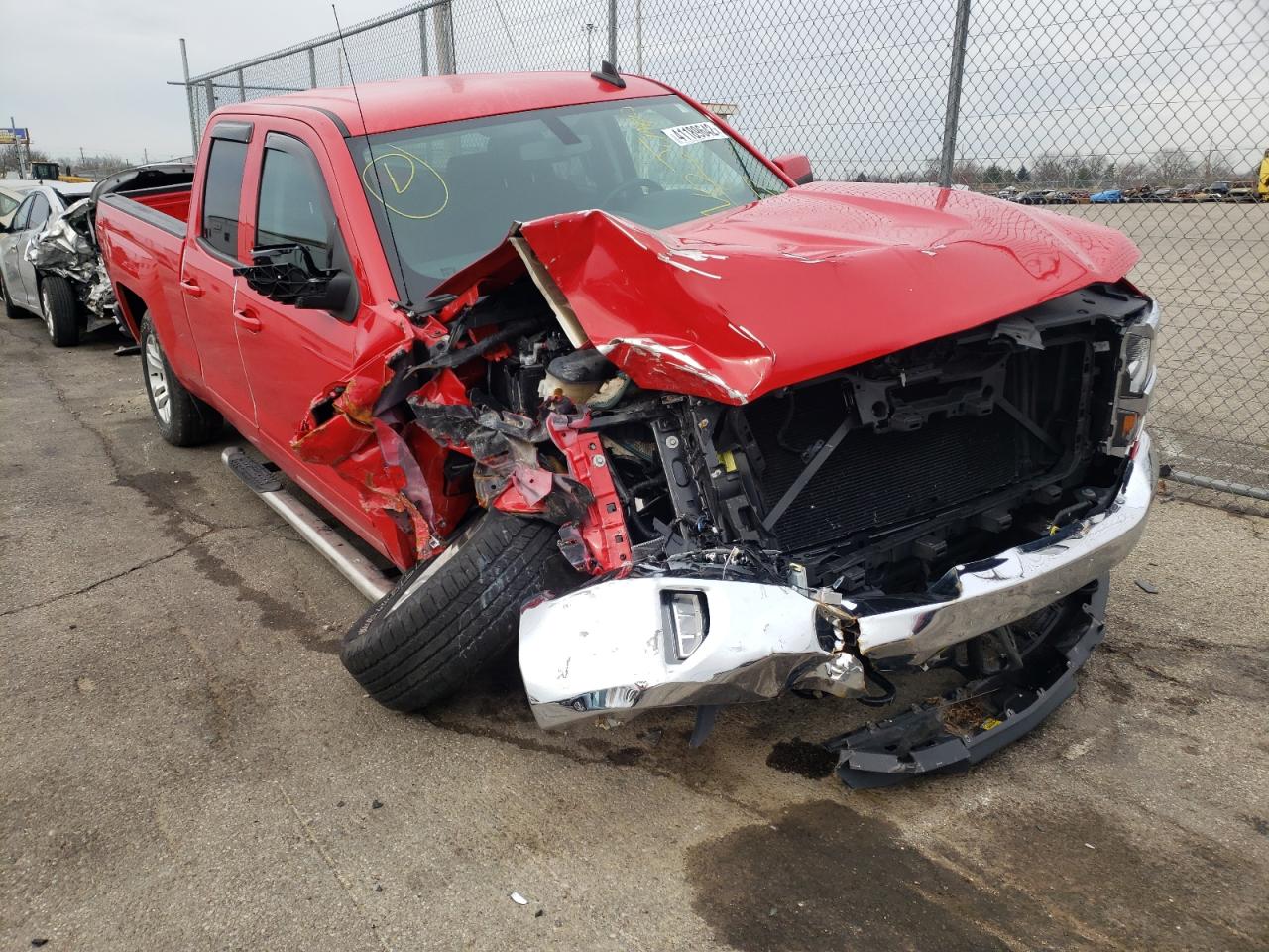 CHEVROLET SILVERADO 2016 with VIN 1GCVKREC7GZ380449 - Photo from auction