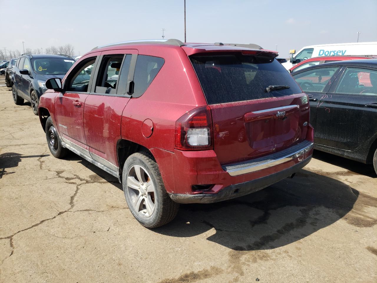 Photo 3 from auction – 2016 JEEP COMPASS LA with VIN 1C4NJCEA8GD749007