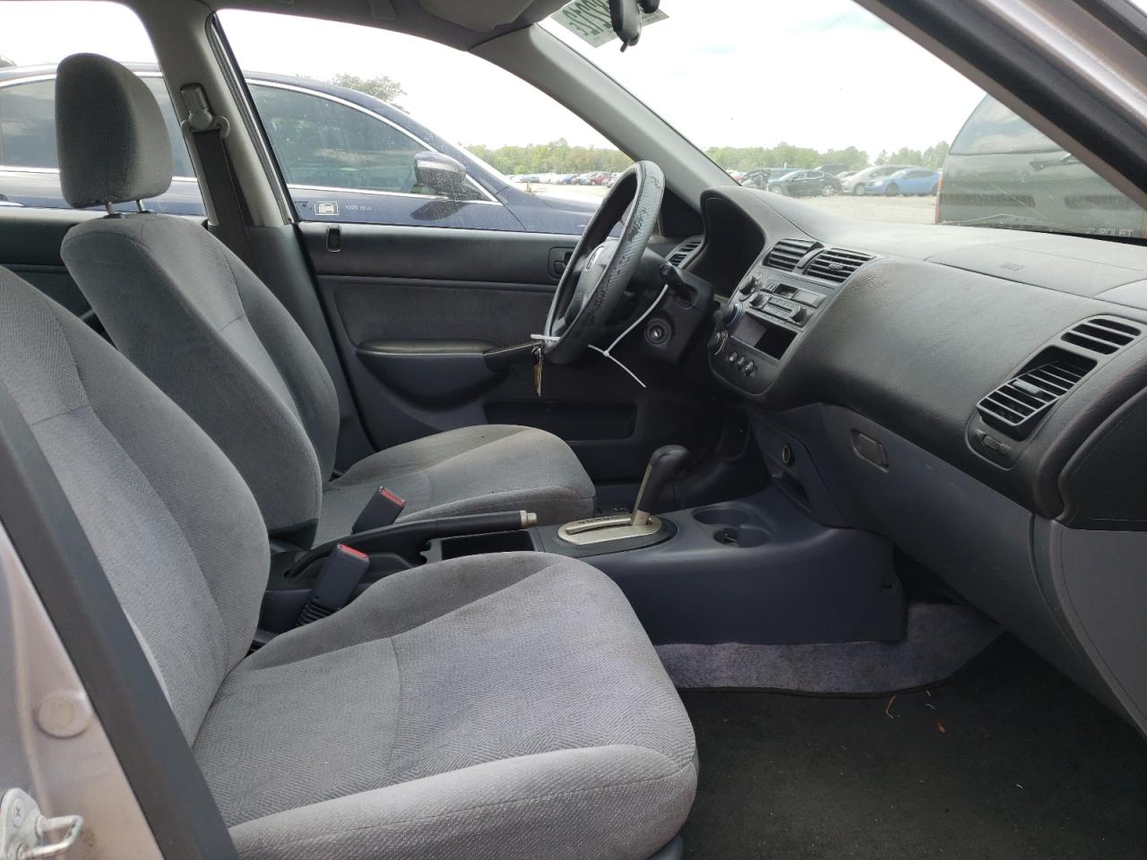 Photo 5 from auction – 2001 HONDA CIVIC LX with VIN 1HGES16581L011533