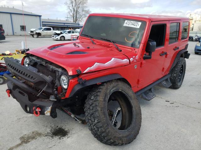 Photo 2 from auction – 2015 JEEP WRANGLER U with VIN 1C4BJWEG4FL644977