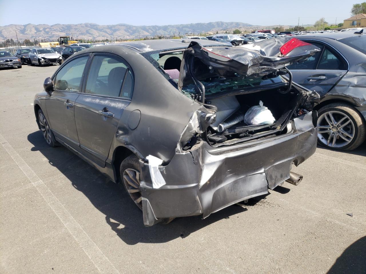 Photo 3 from auction – 2009 HONDA CIVIC SI with VIN 2HGFA55599H700084