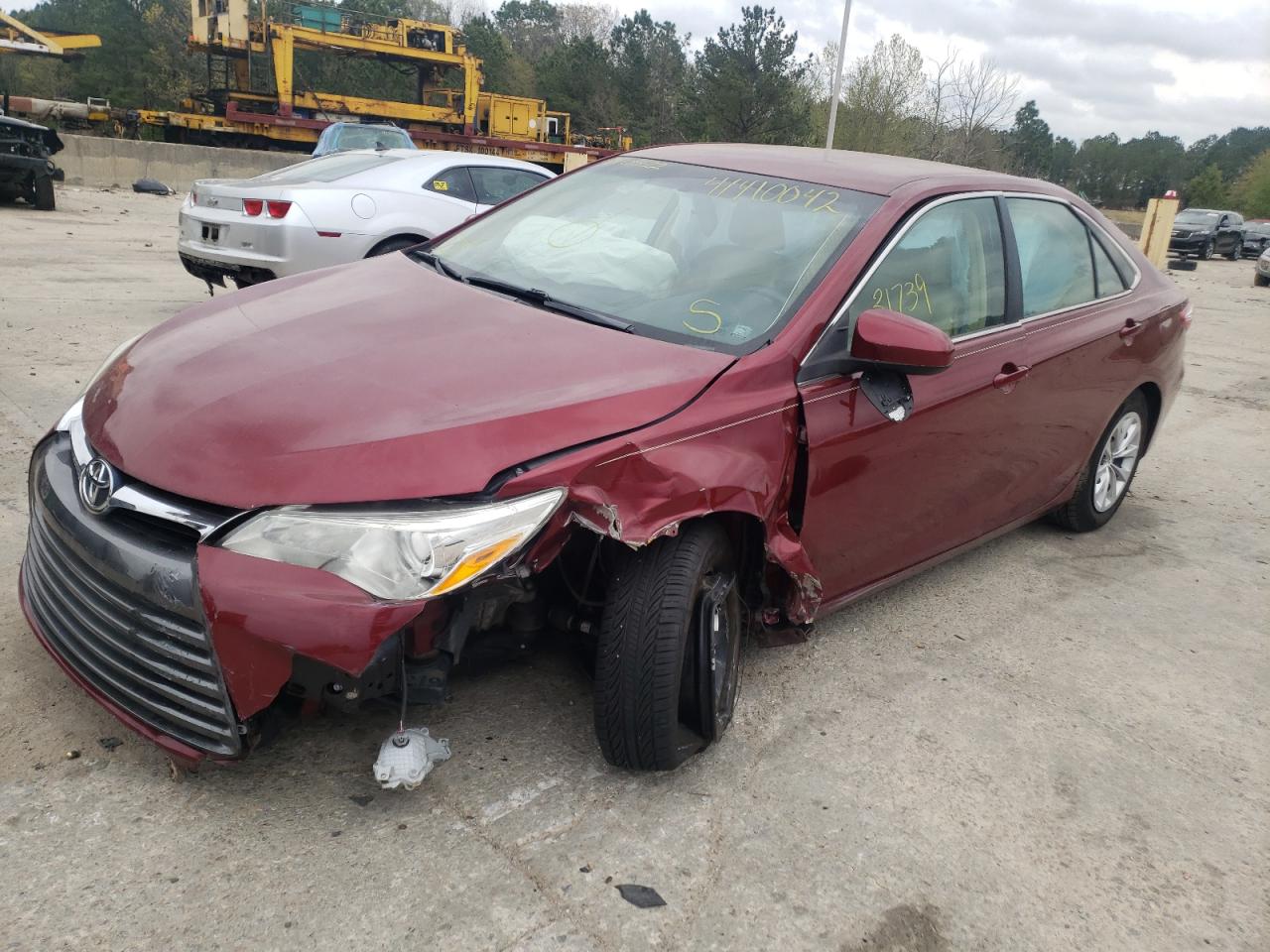 Photo 2 from auction – 2016 TOYOTA CAMRY with VIN 4T1BF1FK5GU505102