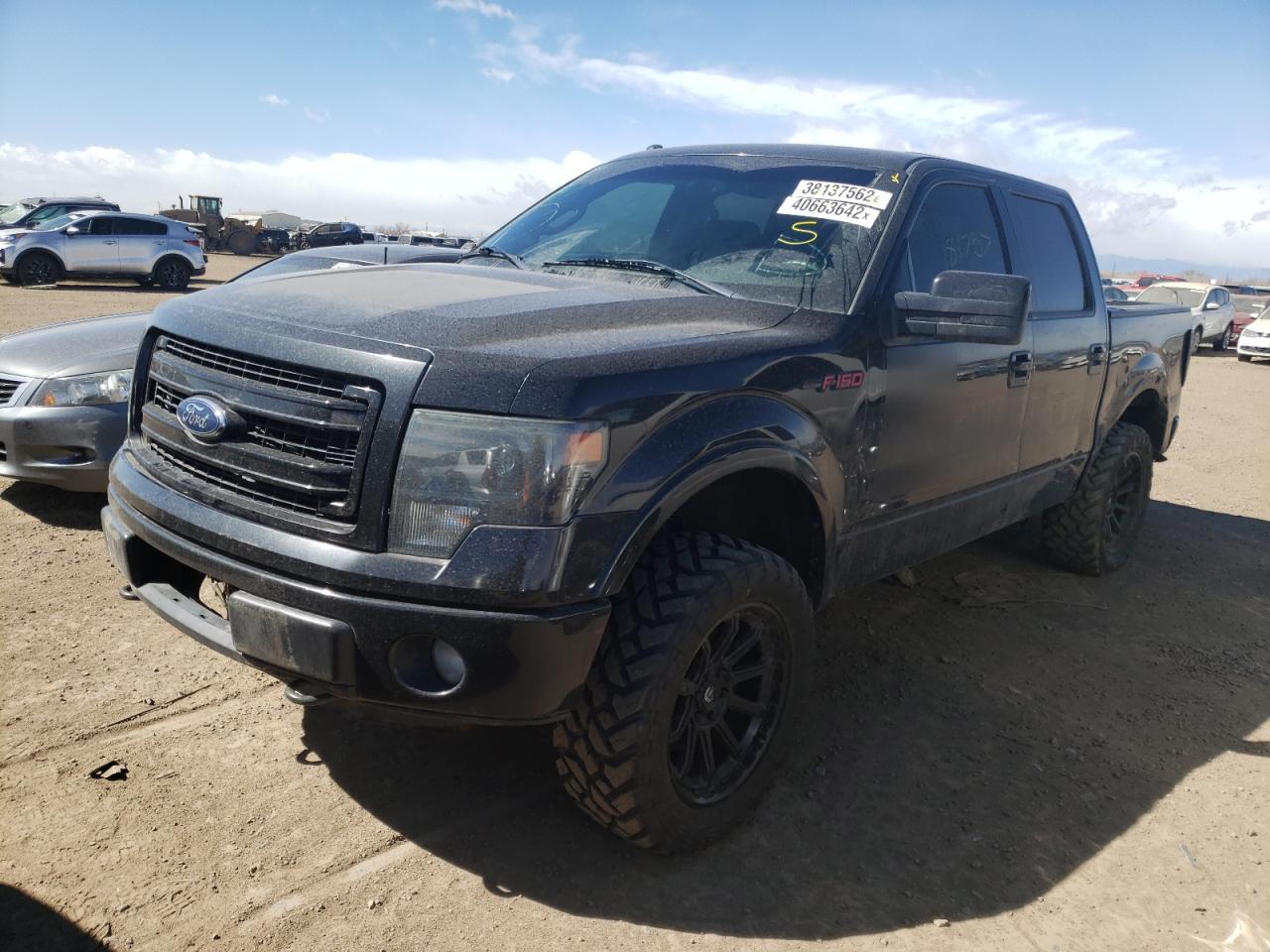 Photo 2 from auction – 2013 FORD F150 SUPER with VIN 1FTFW1ET7DFC35306