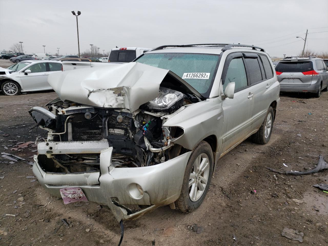 Photo 2 from auction – 2006 TOYOTA HIGHLANDER with VIN JTEEW21A860015566