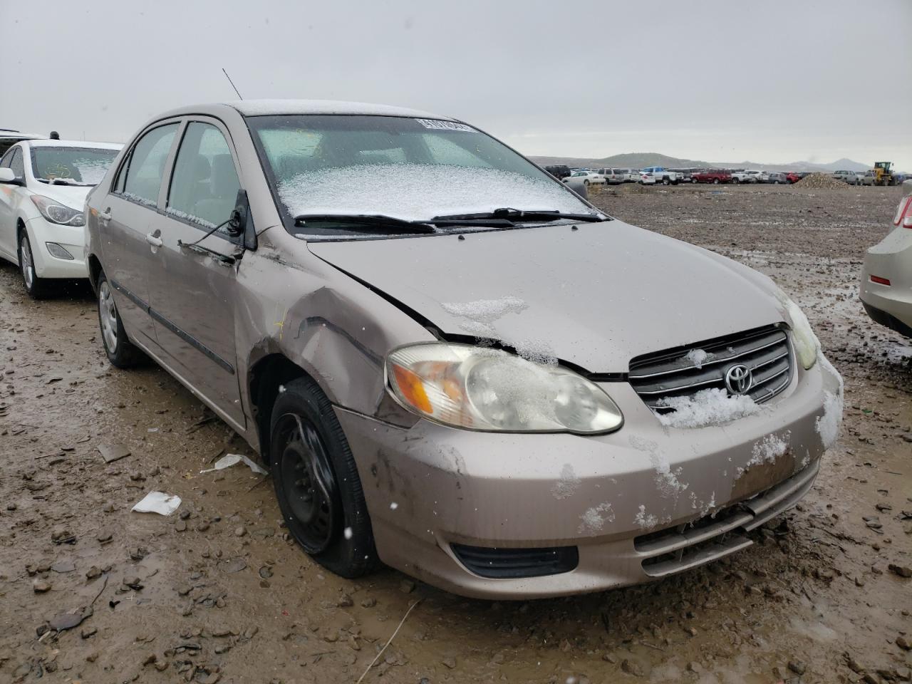 TOYOTA COROLLA 2003 with VIN 1NXBR32E53Z145651 - Photo from auction