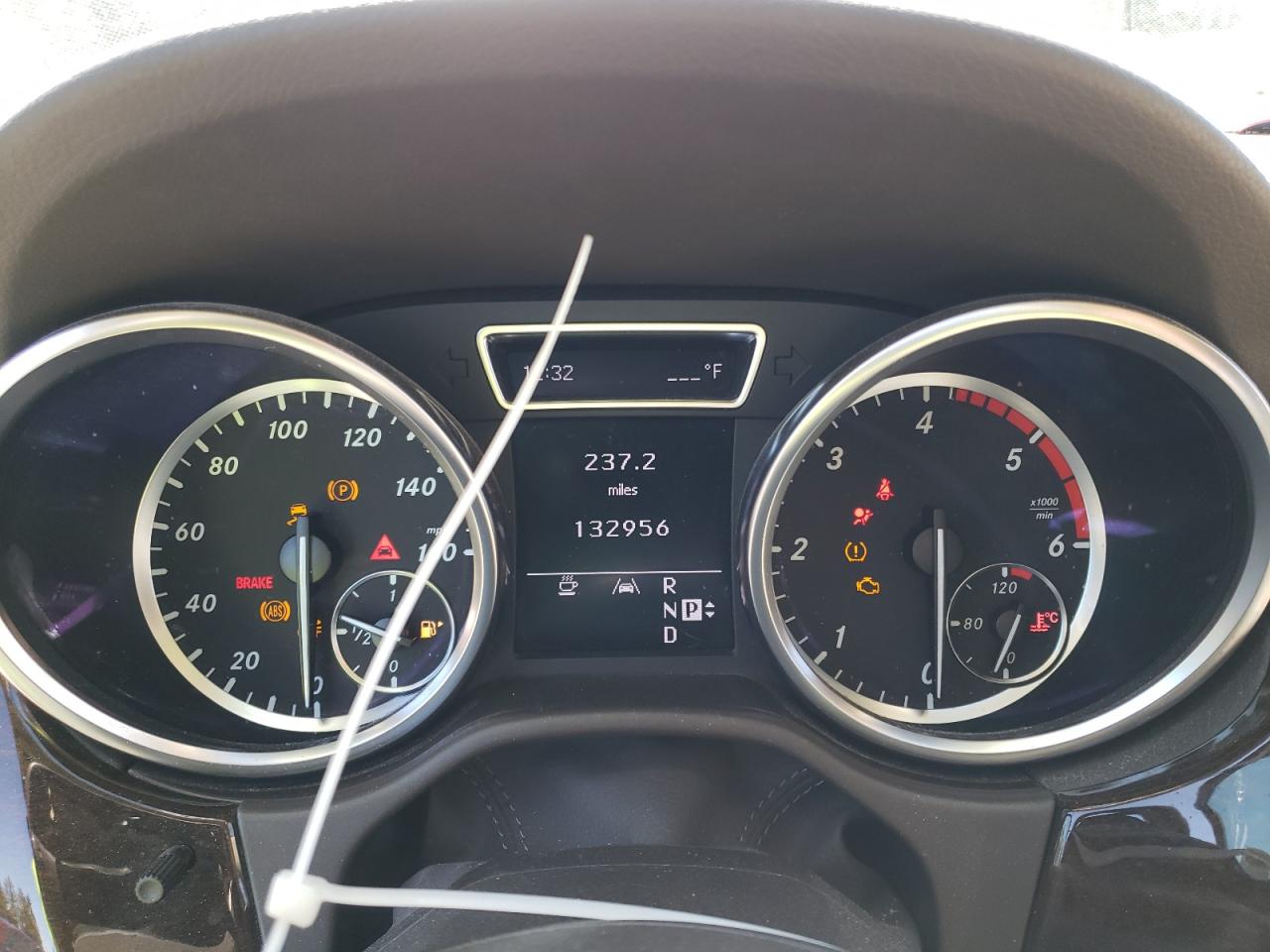 Photo 8 from auction – 2012 MERCEDES-BENZ ML 350 BLU with VIN 4JGDA2EB2CA020085