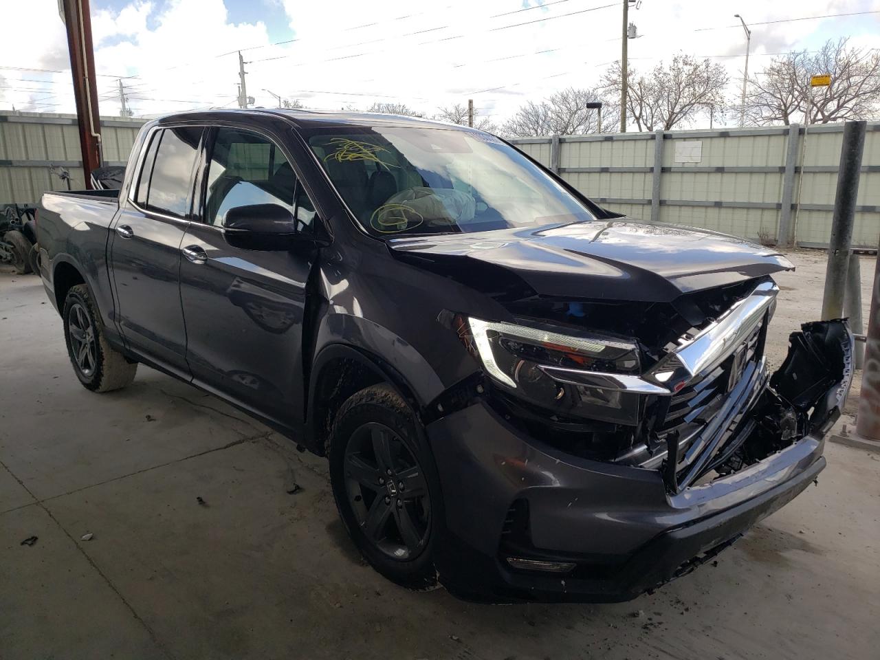 HONDA RIDGELINE 2022 with VIN 5FPYK3F78NB005627 - Photo from auction