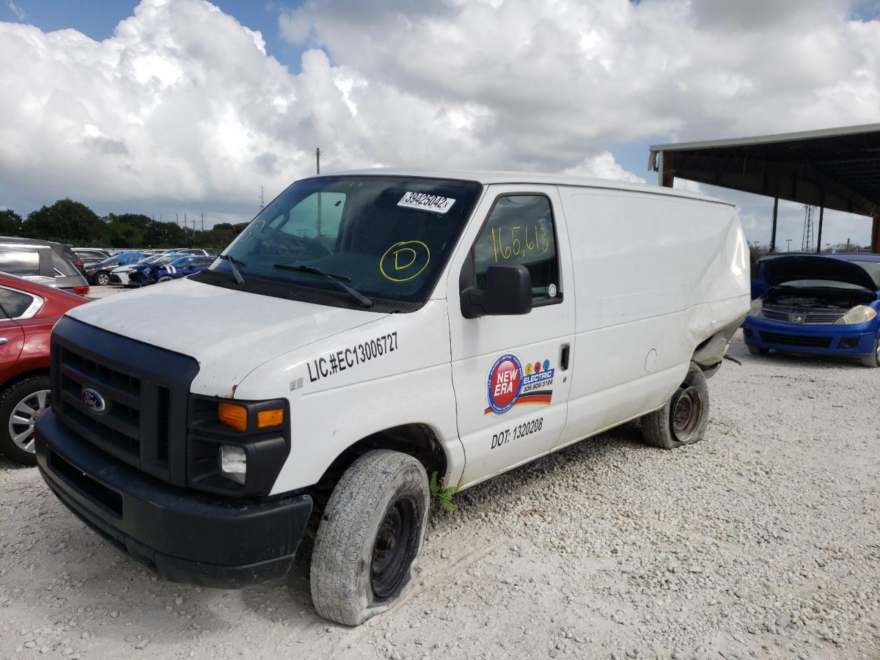 Photo 2 from auction – 2013 FORD ECONOLINE with VIN 1FTSE3EL2DDB10769