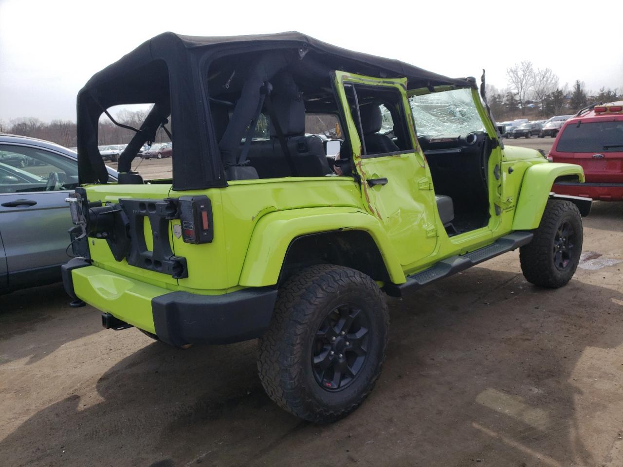 Photo 4 from auction – 2016 JEEP WRANGLER U with VIN 1C4BJWEG7GL290454
