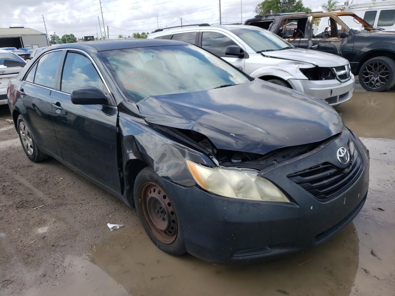 TOYOTA CAMRY CE 2007 with VIN 4T1BE46K67U095110 - Photo from auction
