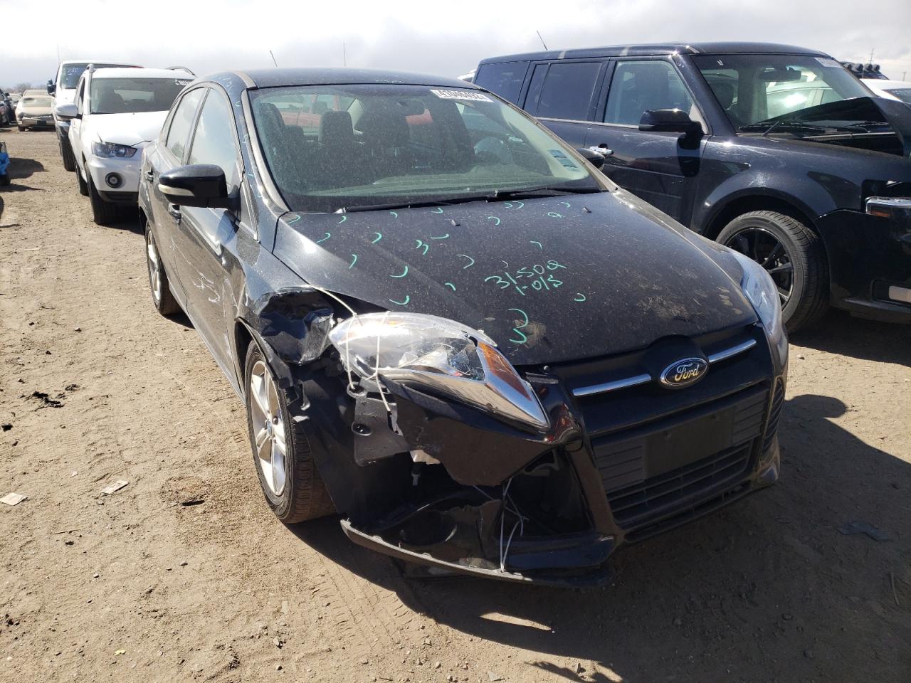 FORD FOCUS SE 2013 with VIN 1FADP3F21DL157487 - Photo from auction