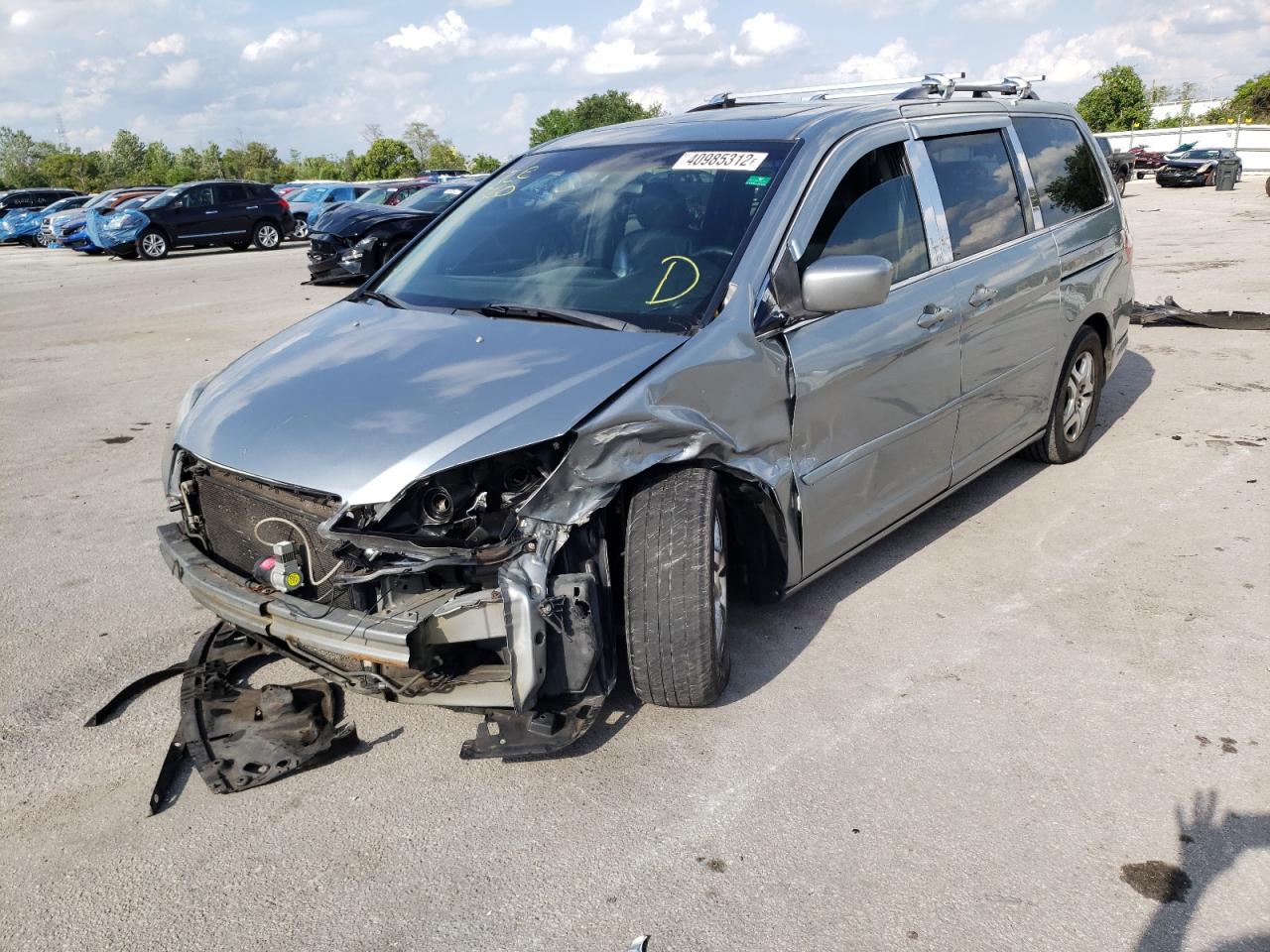Photo 2 from auction – 2006 HONDA ODYSSEY EX with VIN 5FNRL38736B079630
