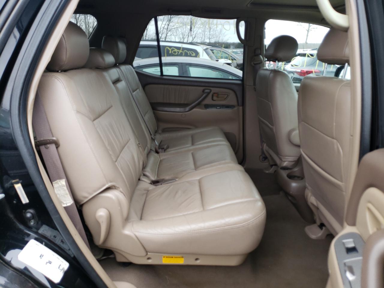 Photo 6 from auction – 2001 TOYOTA SEQUOIA LI with VIN 5TDBT48A81S017115
