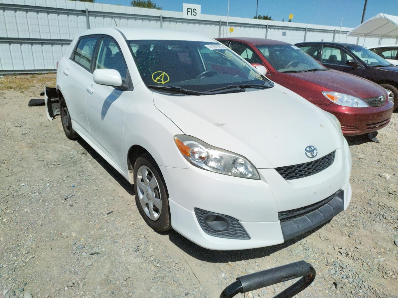 TOYOTA MATRIX 2010 with VIN 2T1KU4EEXAC288903 - Photo from auction