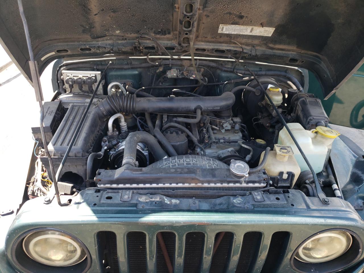 Photo 7 from auction – 1999 JEEP WRANGLER / with VIN 1J4FY19S8XP460466