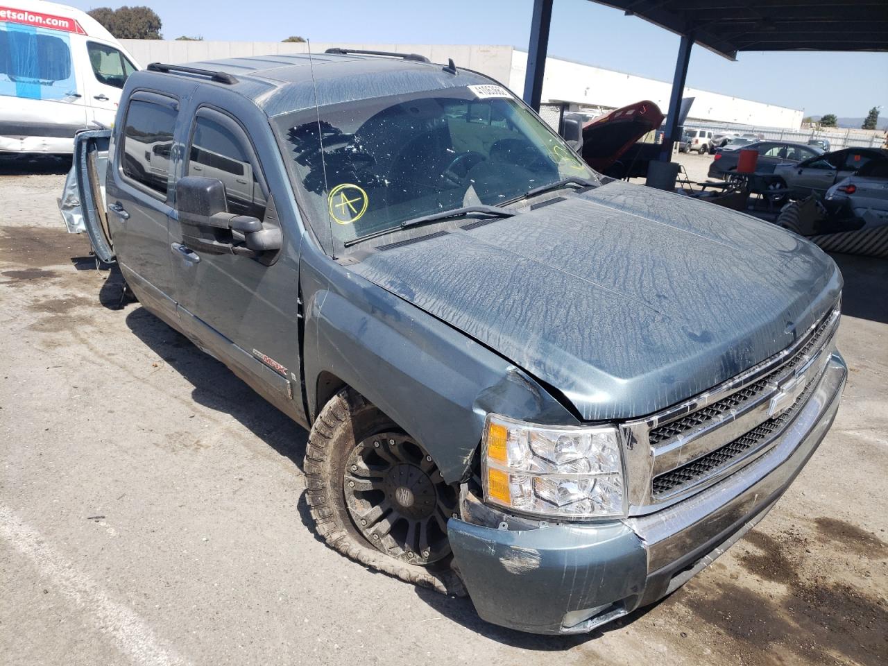 CHEVROLET SILVERADO 2007 with VIN 2GCFK13Y471626886 - Photo from auction