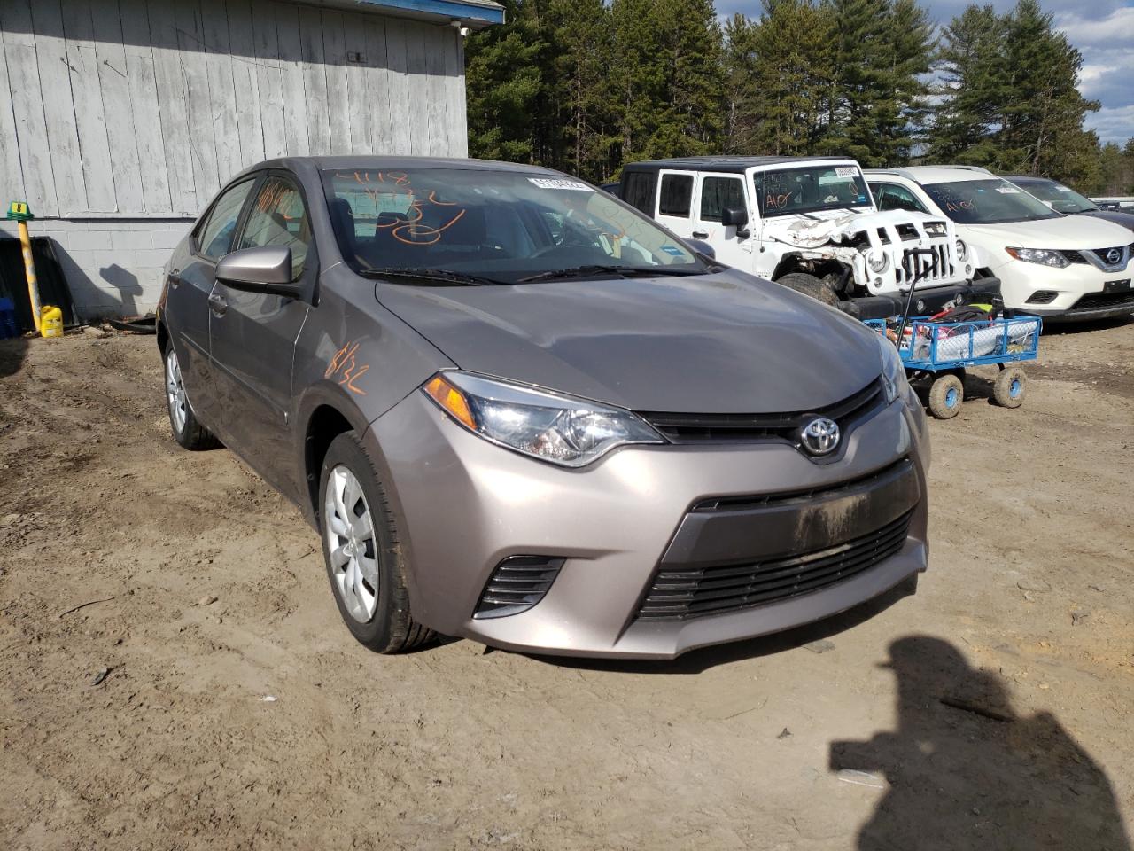 TOYOTA COROLLA L 2016 with VIN 2T1BURHE2GC548504 - Photo from auction