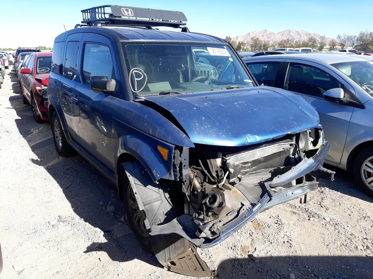 Photo 2 from auction – 2006 HONDA ELEMENT EX with VIN 5J6YH18776L000890