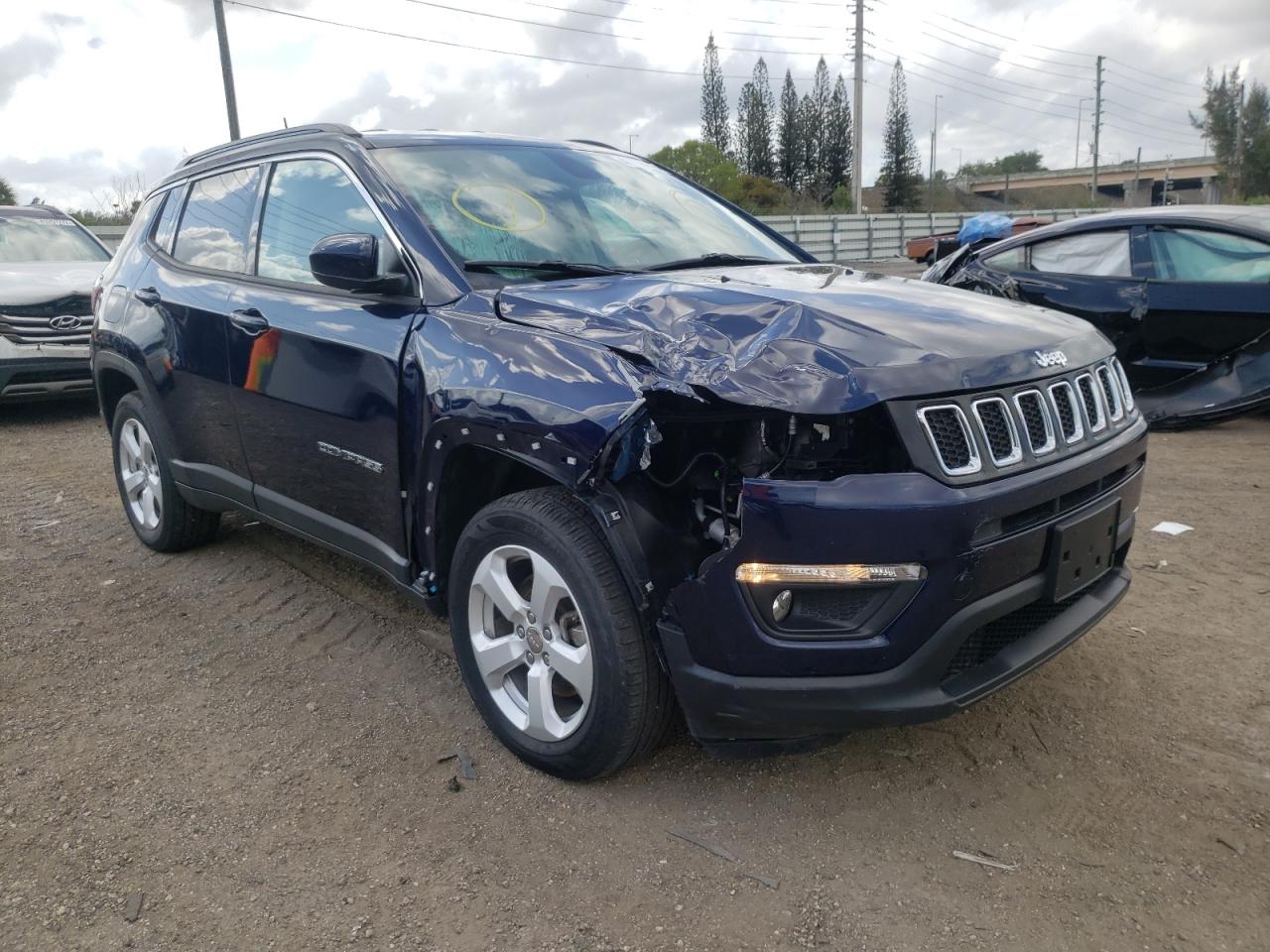 JEEP COMPASS LA 2018 with VIN 3C4NJDBB9JT282023 - Photo from auction