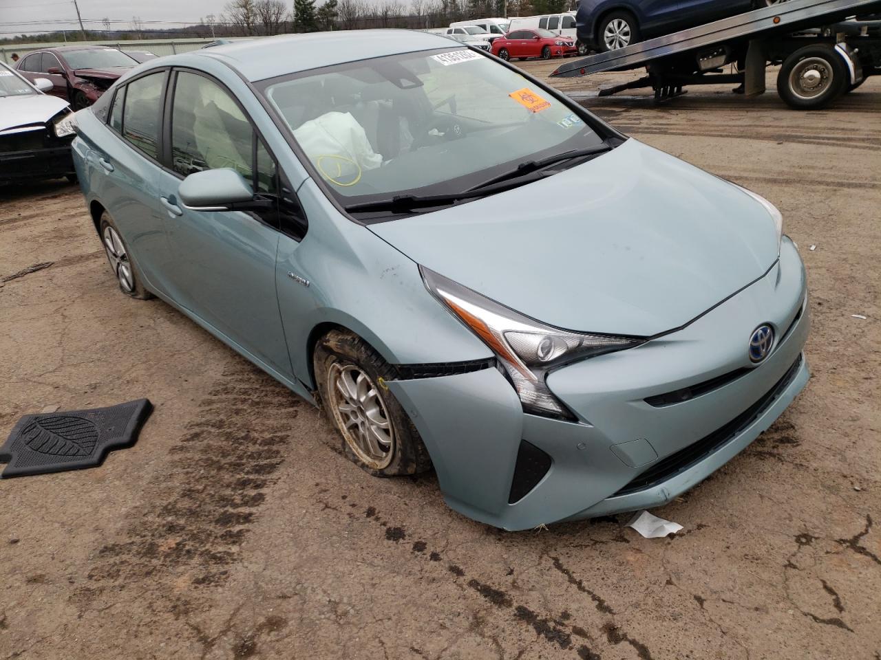 TOYOTA PRIUS 2017 with VIN JTDKBRFU9H3046888 - Photo from auction