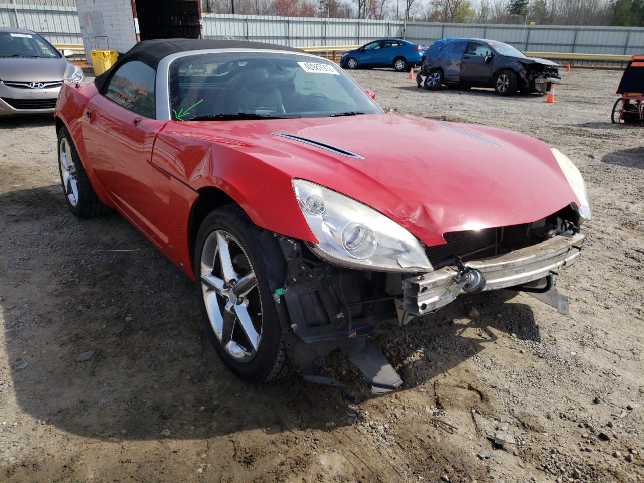 SATURN SKY 2008 with VIN 1G8MB35B68Y132310 - Photo from auction