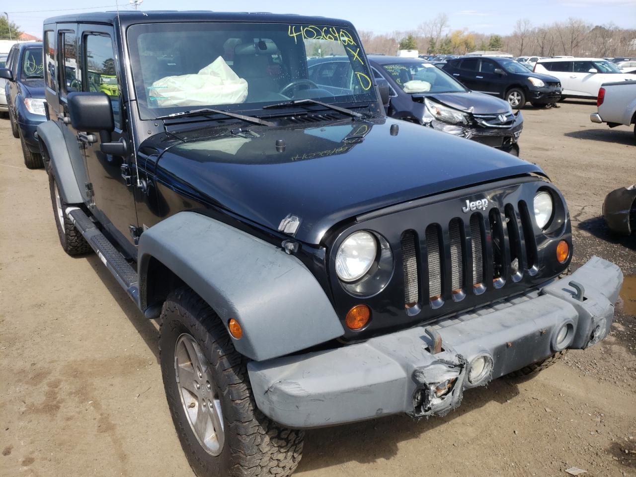 JEEP WRANGLER U 2008 with VIN 1J4GA39118L636567 - Photo from auction