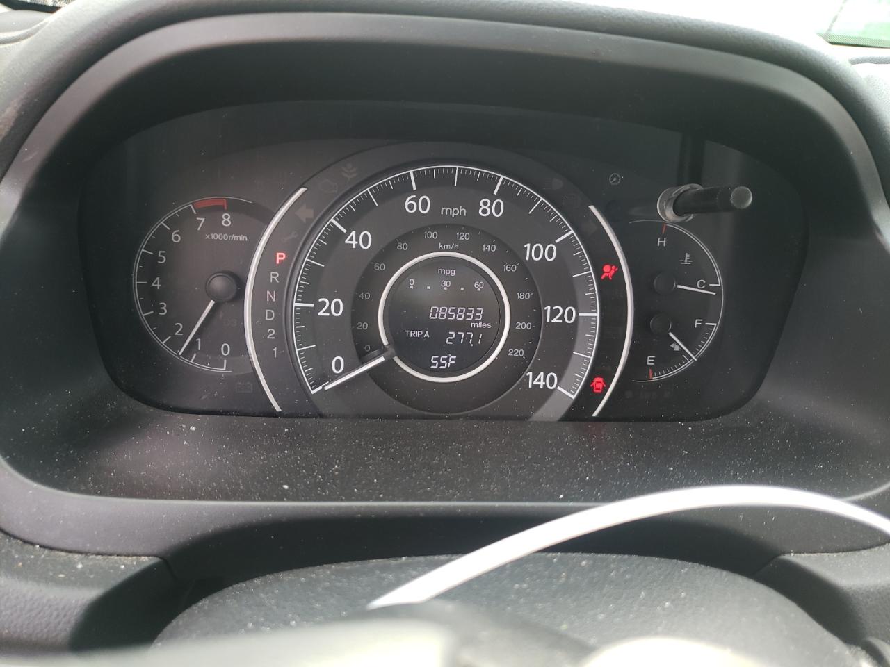 Photo 8 from auction – 2014 HONDA CR-V EXL with VIN 2HKRM4H77EH692076