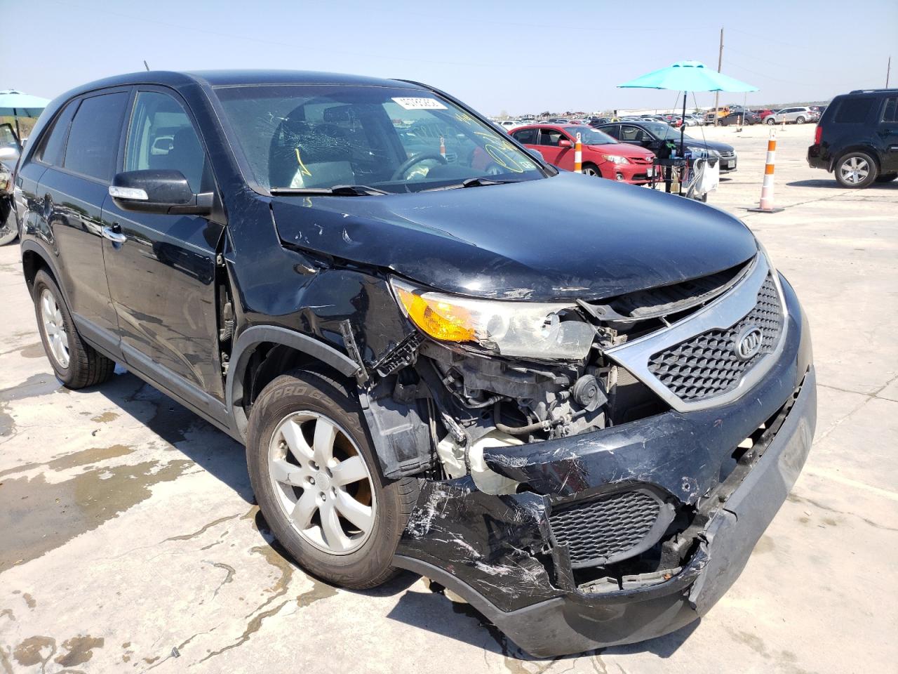 KIA SORENTO BA 2012 with VIN 5XYKT3A15CG202789 - Photo from auction