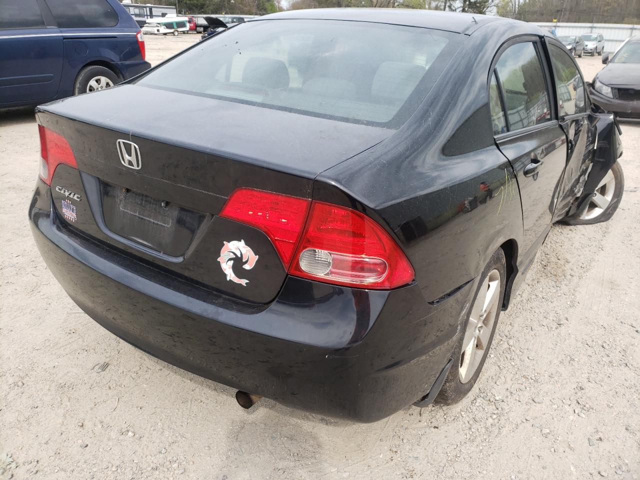 Photo 4 from auction – 2008 HONDA CIVIC EX with VIN 1HGFA16868L013793