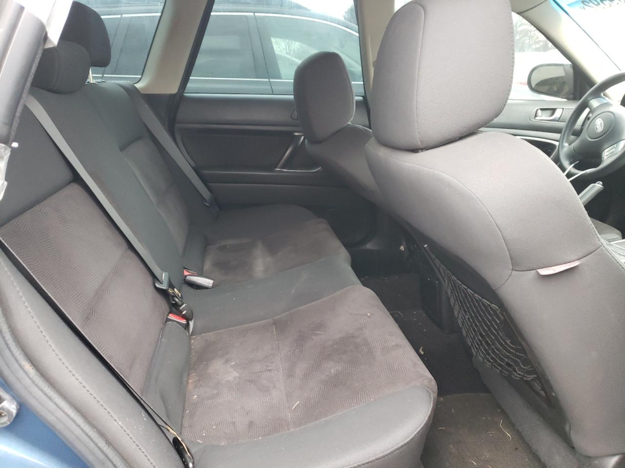 Photo 6 from auction – 2008 SUBARU OUTBACK 2. with VIN 4S4BP61C187331118