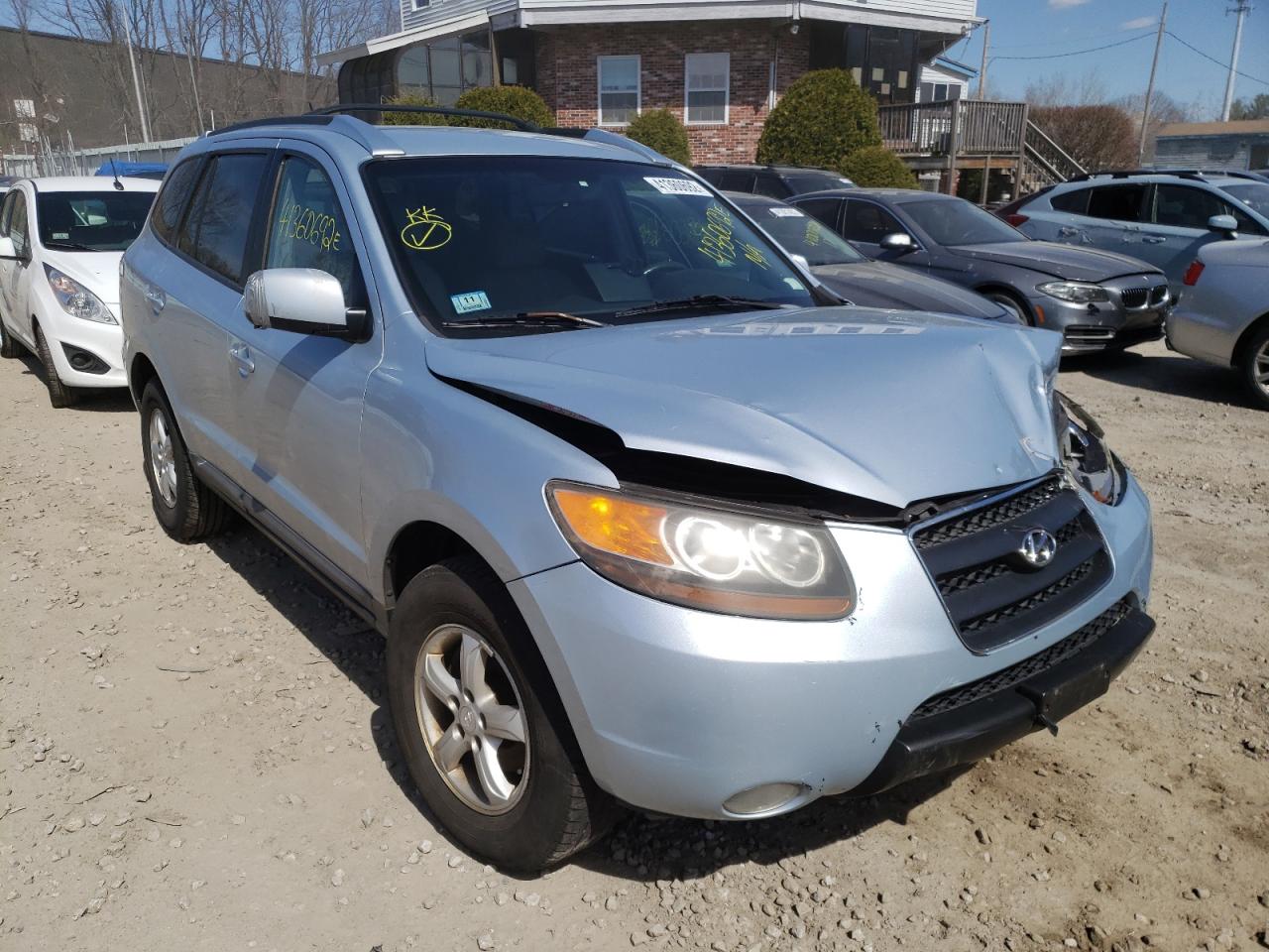 HYUNDAI SANTA FE G 2007 with VIN 5NMSG73D57H102786 - Photo from auction
