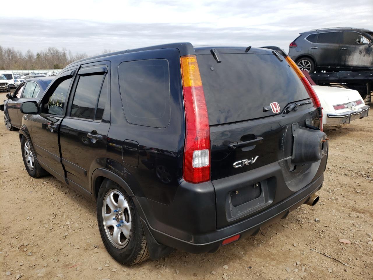 Photo 3 from auction – 2002 HONDA CR-V LX with VIN SHSRD78492U007358