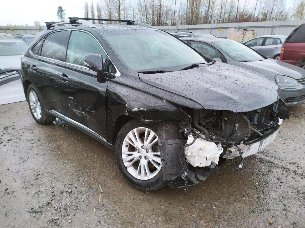 LEXUS RX 450 2010 with VIN JTJBC1BA8A2018826 - Photo from auction