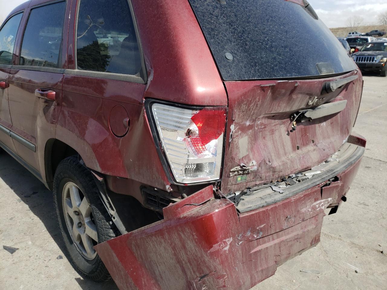 Photo 9 from auction – 2008 JEEP GRAND CHER with VIN 1J8GR48K18C229291