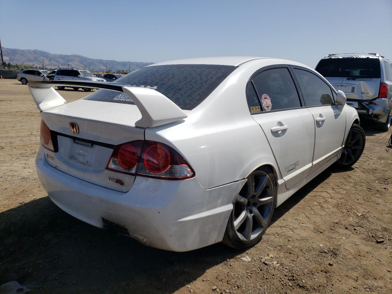 Photo 4 from auction – 2007 HONDA CIVIC SI with VIN 2HGFA55577H708536