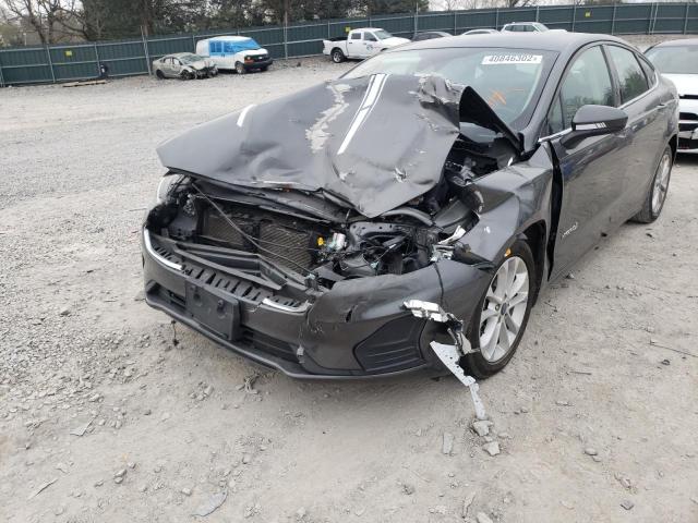 Photo 2 from auction – 2019 FORD FUSION SE with VIN 3FA6P0LU9KR119128