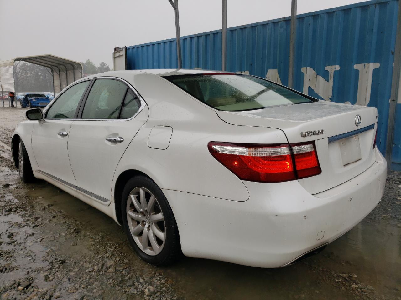 Photo 3 from auction – 2007 LEXUS LS 460 with VIN JTHBL46F875039188