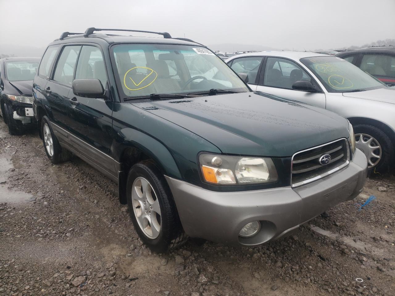 SUBARU FORESTER 2003 with VIN JF1SG65643G763516 - Photo from auction