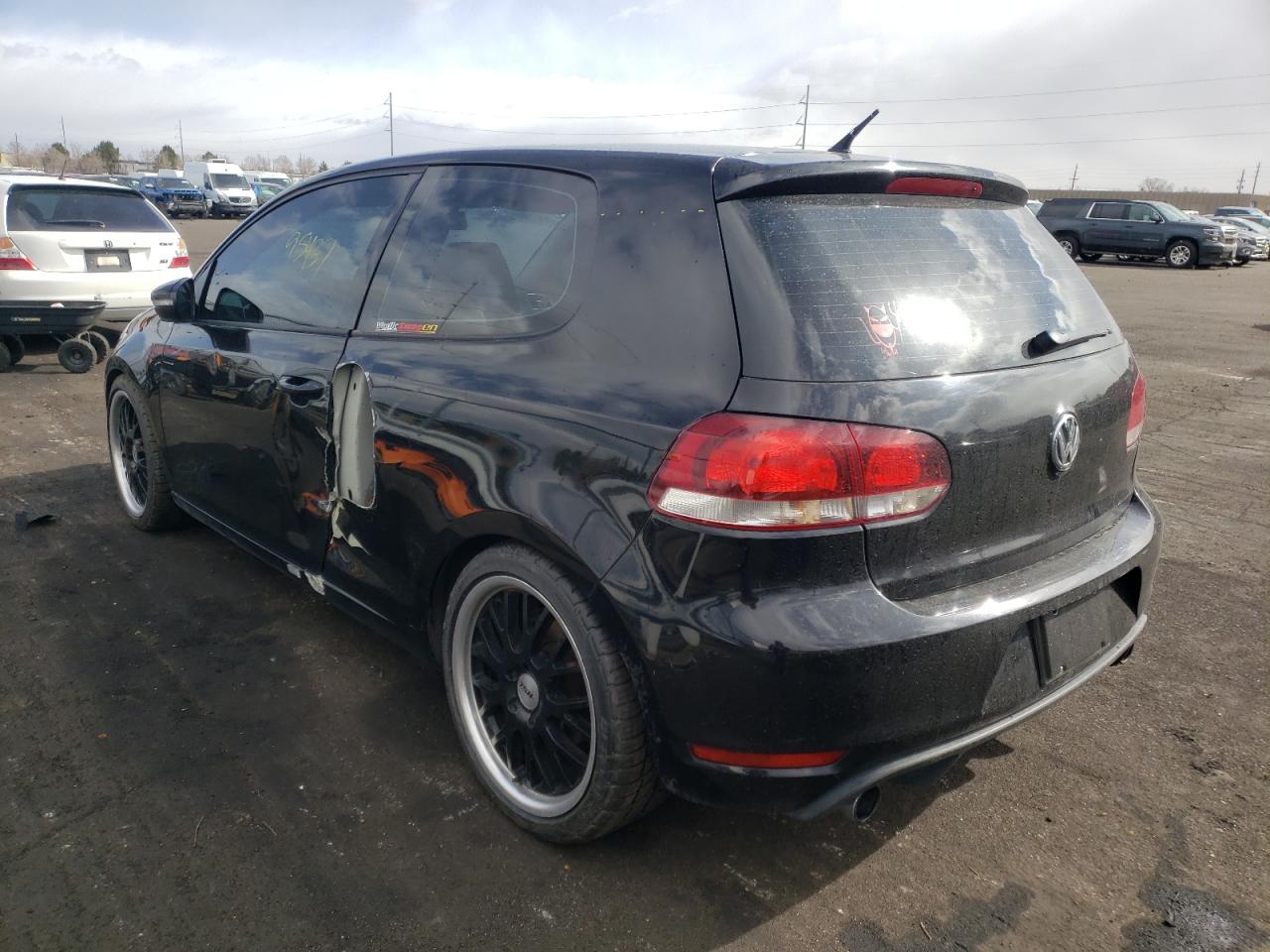 Photo 3 from auction – 2012 VOLKSWAGEN GOLF with VIN WVWAB7AJ8CW180702