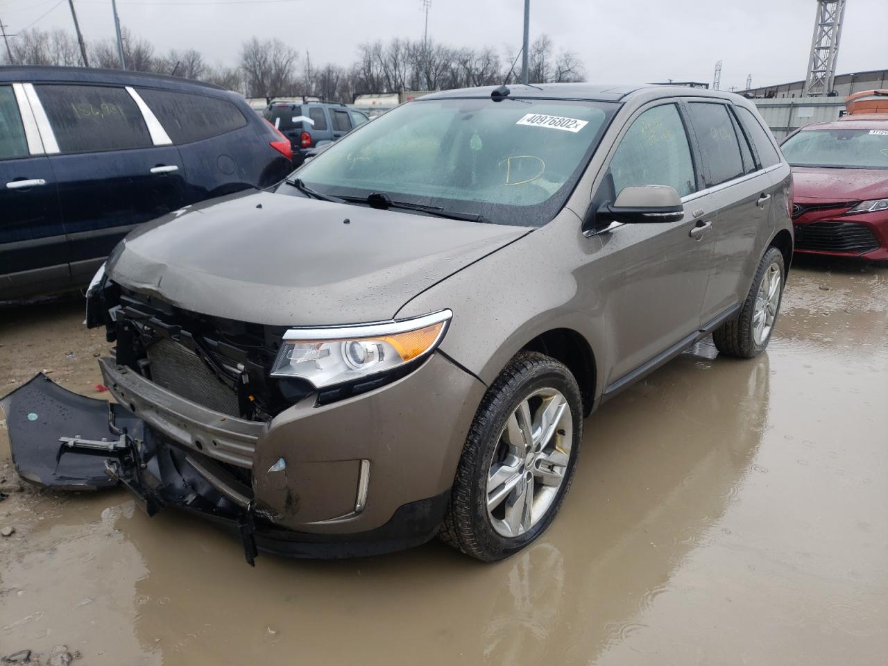 Photo 2 from auction – 2014 FORD EDGE LIMIT with VIN 2FMDK4KCXEBB17371