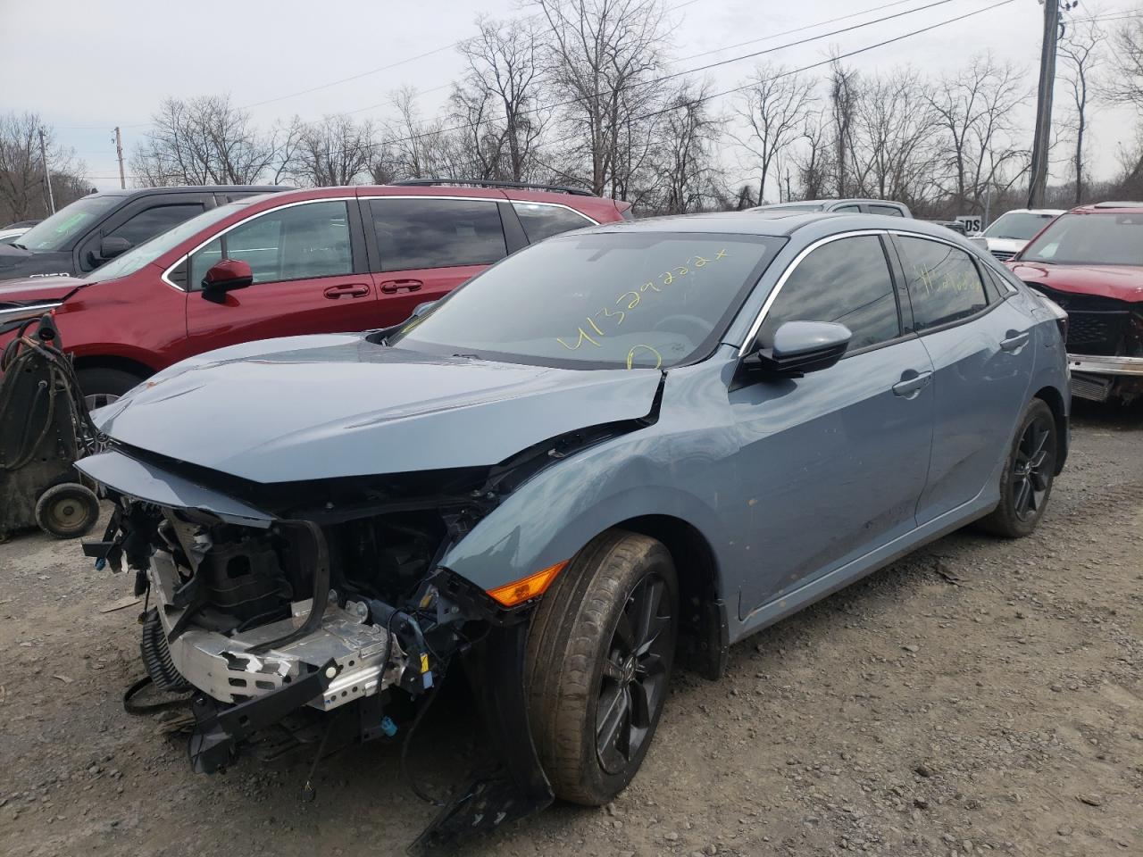 Photo 2 from auction – 2020 HONDA CIVIC EX with VIN SHHFK7H65LU205498