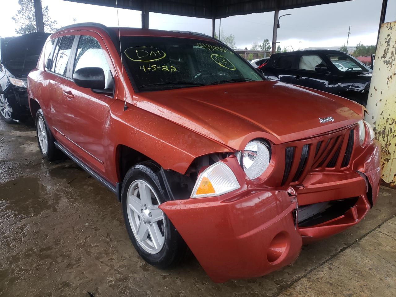 JEEP COMPASS SP 2010 with VIN 1J4NT4FB1AD549207 - Photo from auction