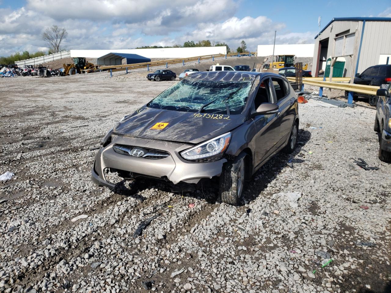 Photo 2 from auction – 2014 HYUNDAI ACCENT GLS with VIN KMHCU5AE5EU188700