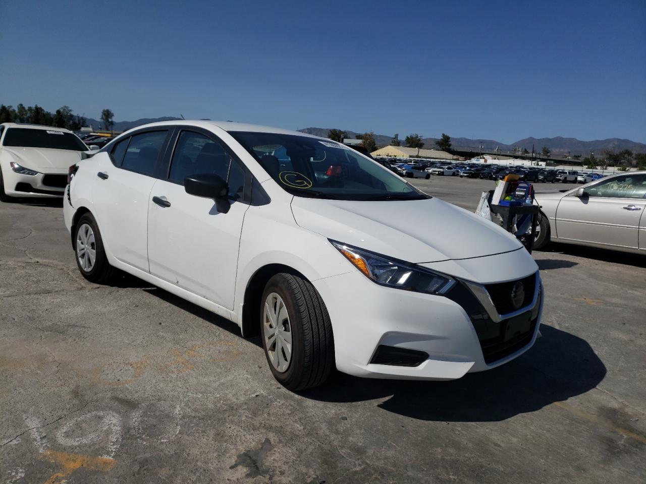 Photo 1 from auction – 2021 NISSAN VERSA S with VIN 3N1CN8BV5ML908543