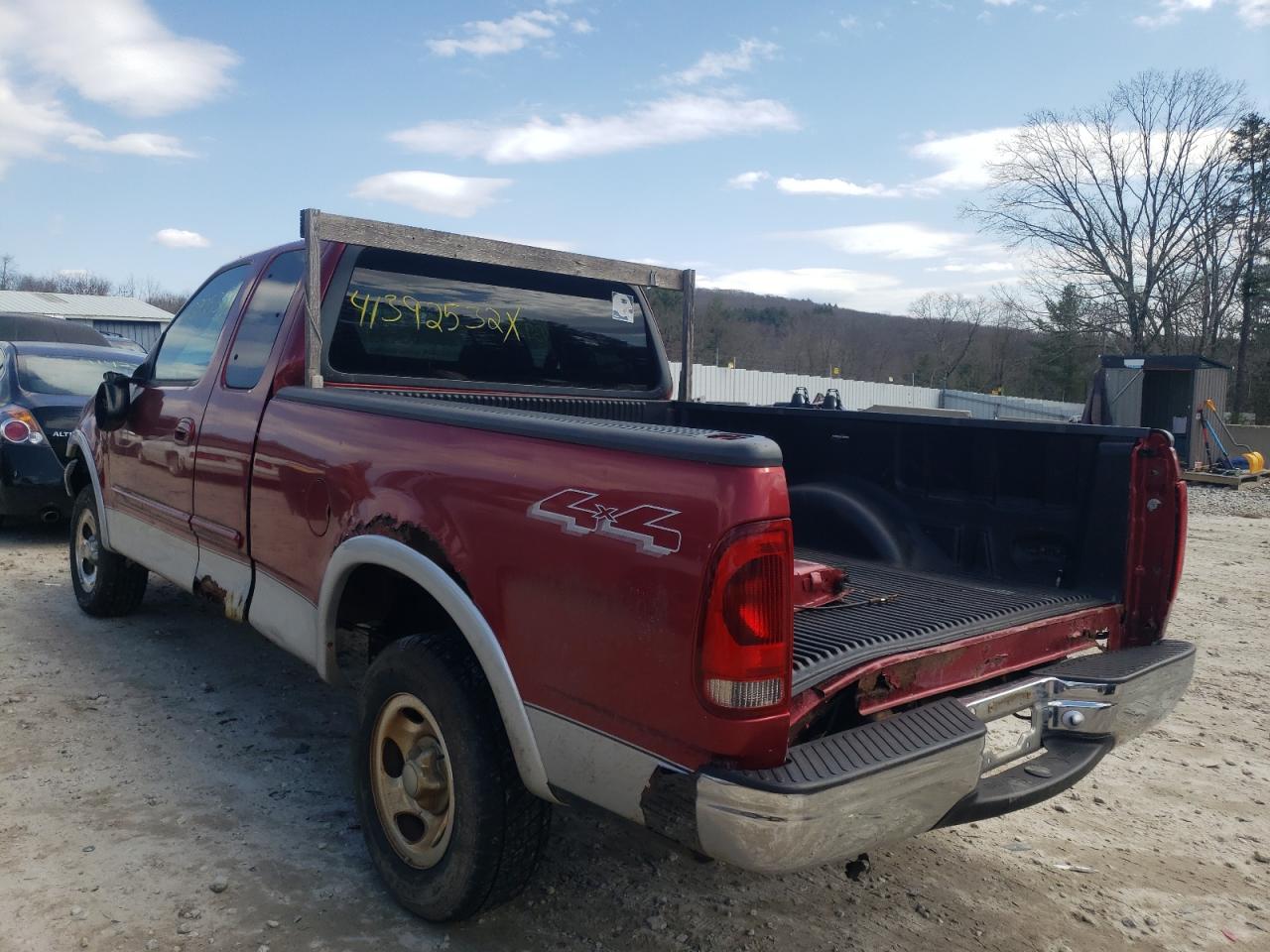 Photo 3 from auction – 2000 FORD F150 with VIN 2FTRX18L1YCA54449