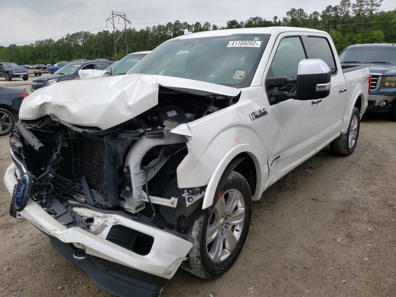 Photo 2 from auction – 2018 FORD F150 SUPER with VIN 1FTFW1E18JFD49311