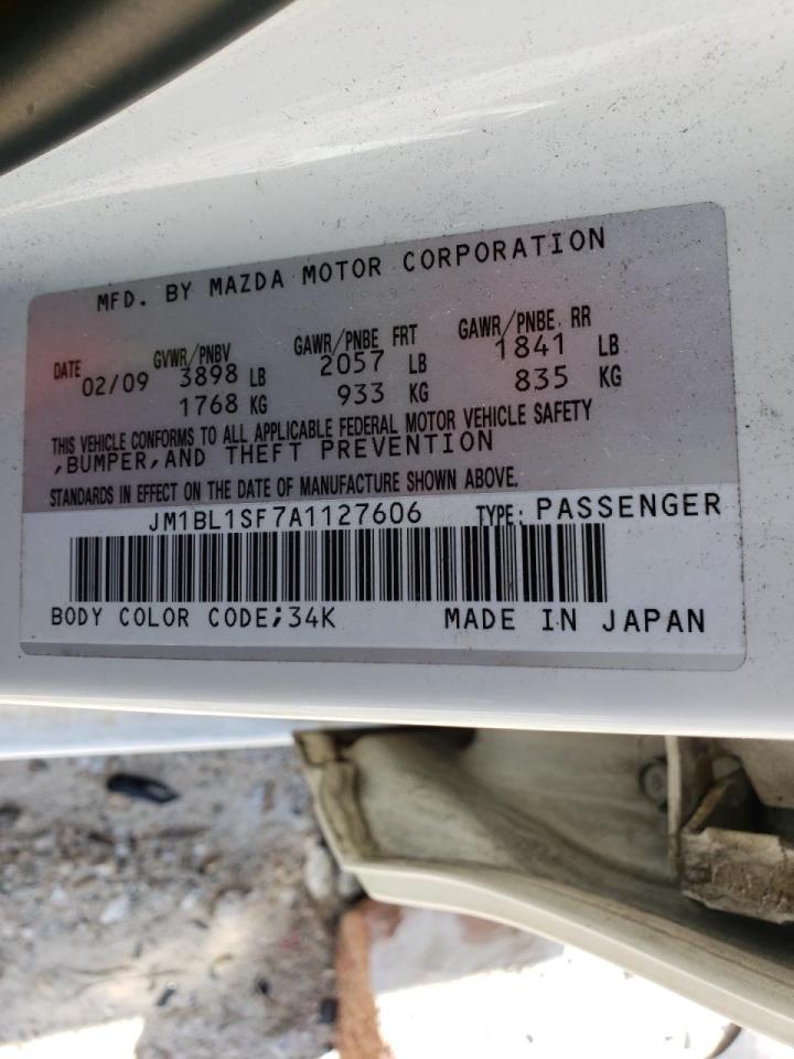 Photo 10 from auction – 2010 MAZDA 3 I with VIN JM1BL1SF7A1127606